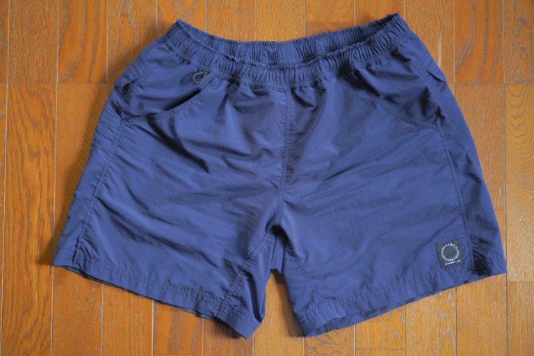 美品2018山と道5p shortsメンズ ショートパンツ ネイビーL+forest